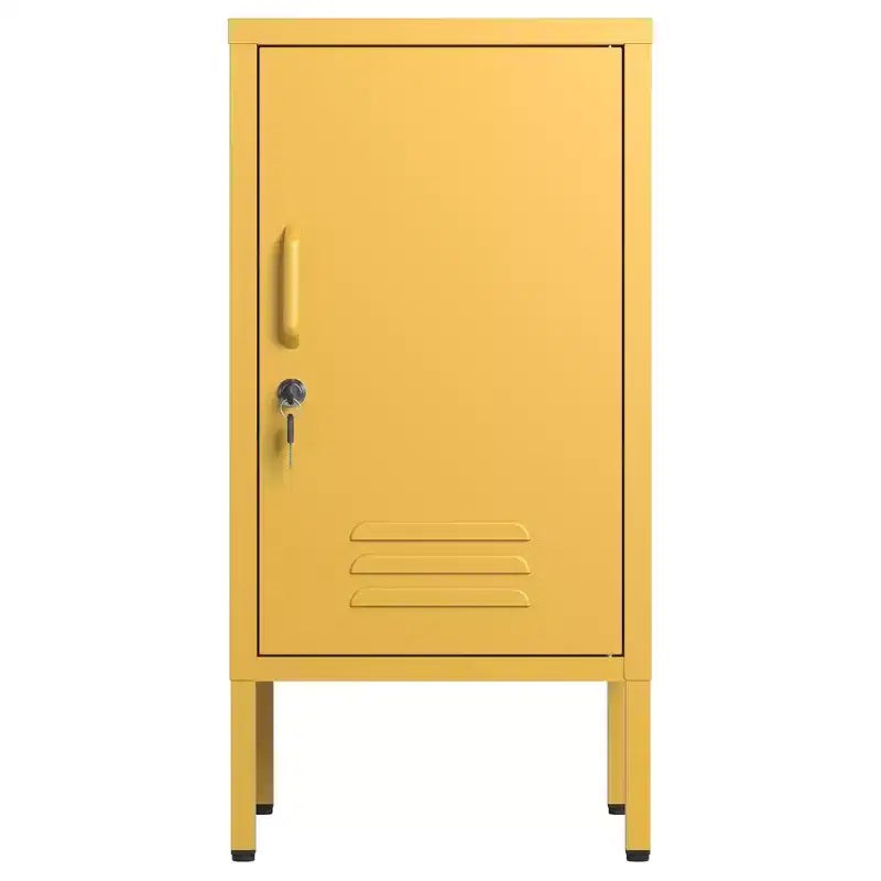 Table d'appoint de chambre moderne minimaliste avec 2 étagères réglables, design anti-basculement, meuble de rangement multiple