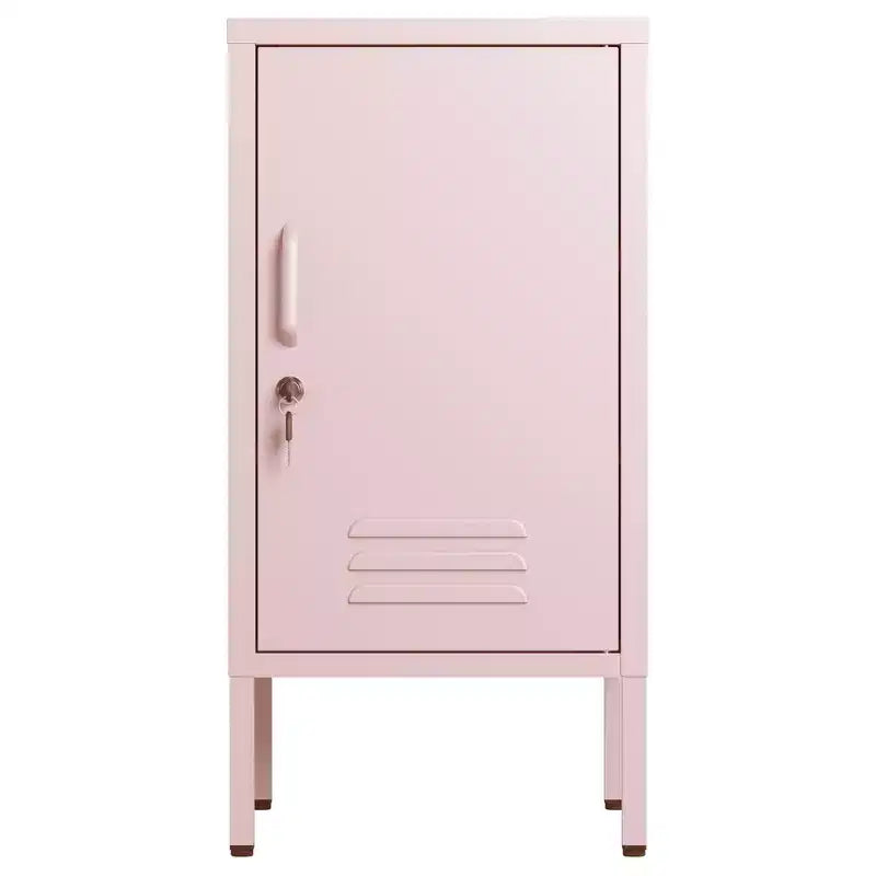 Table d'appoint de chambre moderne minimaliste avec 2 étagères réglables, design anti-basculement, meuble de rangement multiple