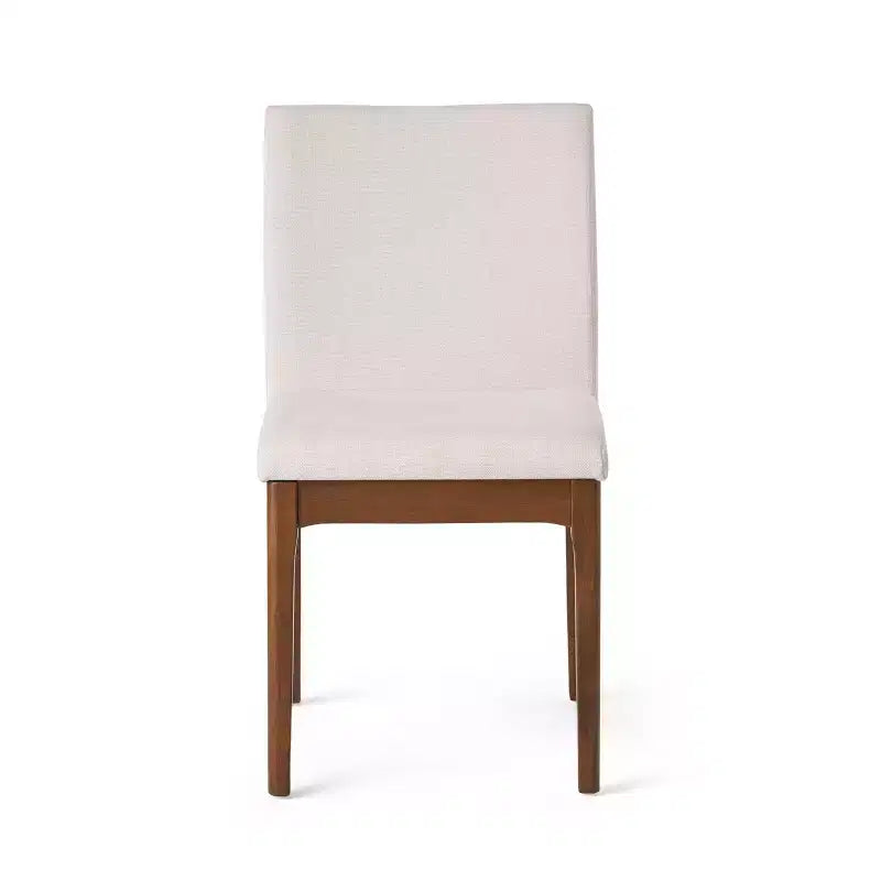 Ensemble de salle à manger GDFStudio Brittany 5 pièces de style milieu de siècle avec rembourrage en tissu