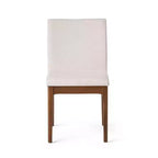Ensemble de salle à manger GDFStudio Brittany 5 pièces de style milieu de siècle avec rembourrage en tissu