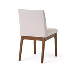 Ensemble de salle à manger GDFStudio Brittany 5 pièces de style milieu de siècle avec rembourrage en tissu