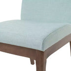 Ensemble de salle à manger GDFStudio Brittany 5 pièces de style milieu de siècle avec rembourrage en tissu