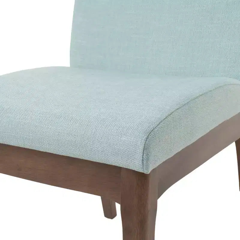 Ensemble de salle à manger GDFStudio Brittany 5 pièces de style milieu de siècle avec rembourrage en tissu