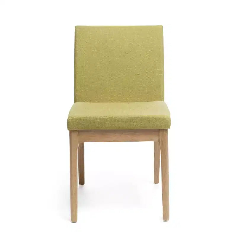 Ensemble de salle à manger GDFStudio Brittany 5 pièces de style milieu de siècle avec rembourrage en tissu