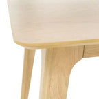 Ensemble de salle à manger GDFStudio Brittany 5 pièces de style milieu de siècle avec rembourrage en tissu