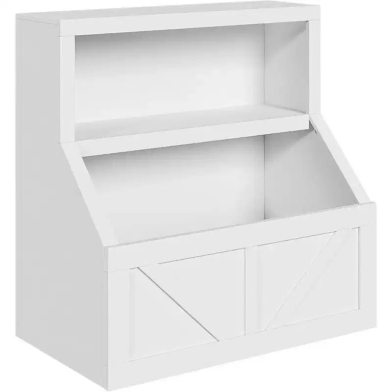 Étagère à livres et organiseur de jouets pour enfants - Armoire de rangement à 2 niveaux avec étagères pour salle de jeux, chambre, salle de classe