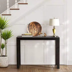 Karl Home | Table console rectangulaire en bois de 46 po