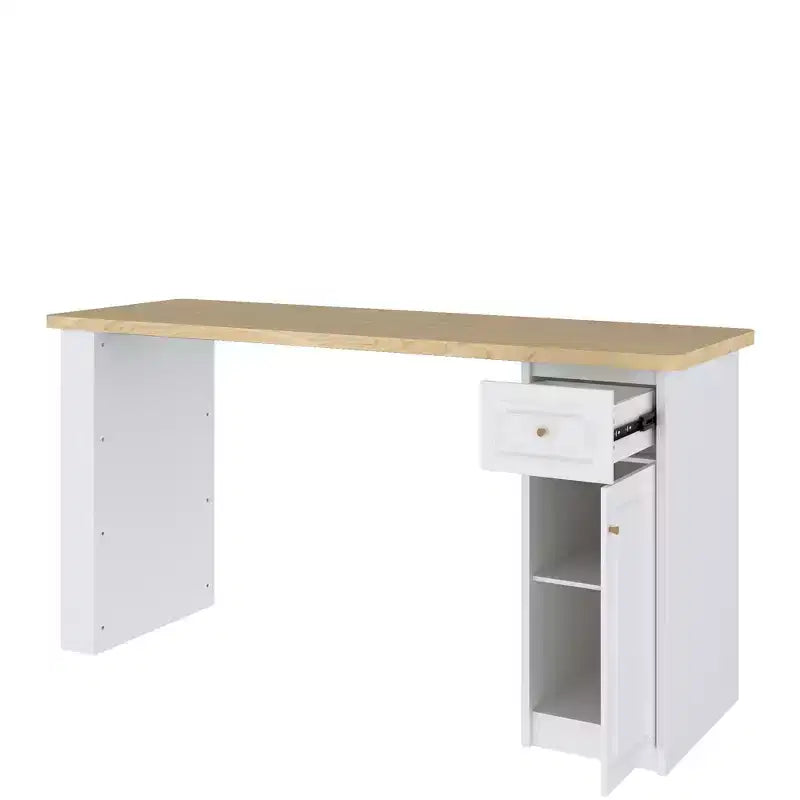 Famapy 82,6''L Plan de travail de buanderie, Plan de travail pour laveuse-sécheuse, Étagère et tiroir réglables, Organisation de la buanderie, Table de meuble de rangement pour buanderie
