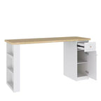 Famapy 82,6''L Plan de travail de buanderie, Plan de travail pour laveuse-sécheuse, Étagère et tiroir réglables, Organisation de la buanderie, Table de meuble de rangement pour buanderie