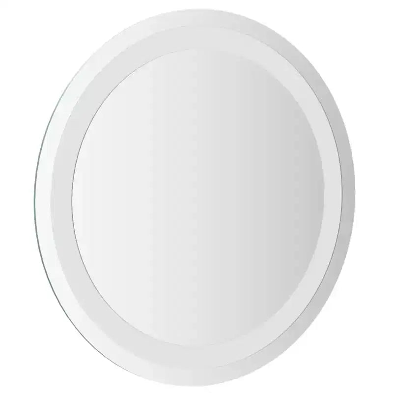 Miroir de salle de bain LED Verre transparent Miroir de salle de bain de taille moyenne