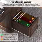 Bureau de direction Dyonery 60, bureau d'ordinateur de style rustique avec tiroirs et armoire, bureau à domicile avec texture en relief, espace de travail pour le travail, l'étude et l'écriture