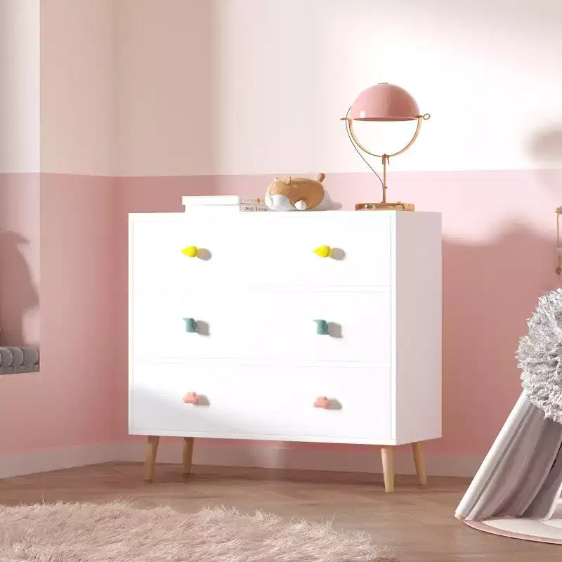 Okak Commodes modernes à tiroirs avec un design coloré, commode en bois pour bébé, commode pour chambre à coucher, chambre d'enfant