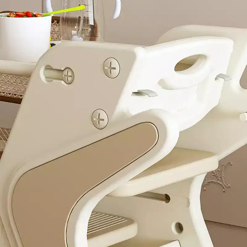 Chaise haute multifonctionnelle pour tout-petits avec ceinture de sécurité et tablette amovible