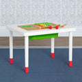 Table sensorielle pour enfants avec instruments de musique et surface de jeu double face