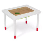 Table sensorielle pour enfants avec instruments de musique et surface de jeu double face