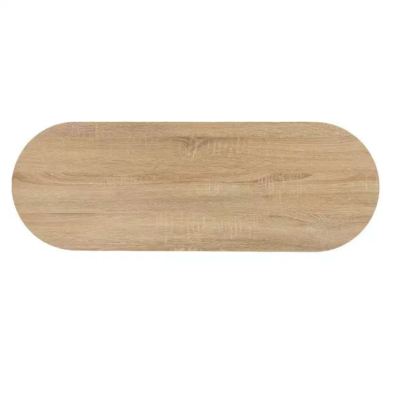 Table de bar à vin avec rangement pour verrerie - Fini naturel